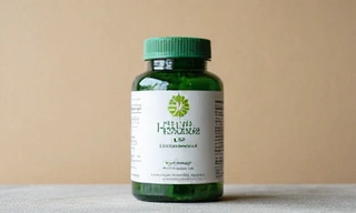 Herbal daily supplement bottle